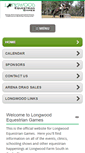 Mobile Screenshot of longwoodequestriangames.com
